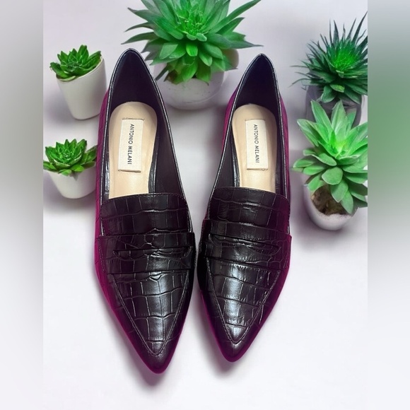 MARKDOWN FOR CLOSET CLEARING Black Antonia Melani short heels - Picture 1 of 7